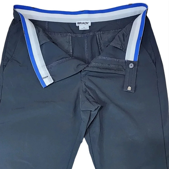 Brady Structured Stretch Mens Size 33 Golf Pants - Picture 8 of 10